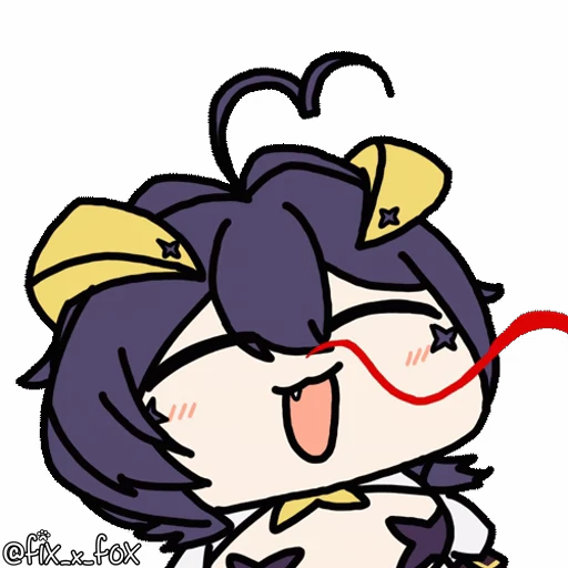 🥵 Стикер «Mahou Shoujo ni Akogarete» для Telegram