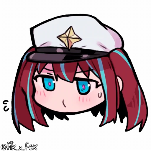 😐 Стикер «Mahou Shoujo ni Akogarete» для Telegram