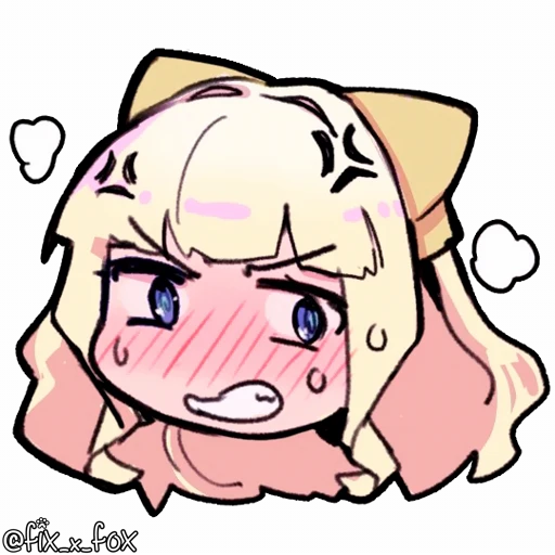 😡 Стикер «Mahou Shoujo ni Akogarete» для Telegram