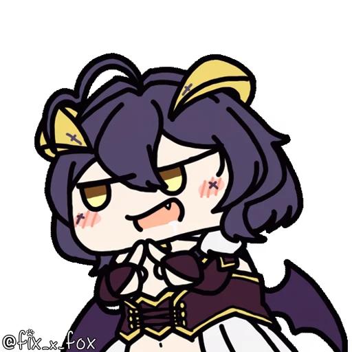 😈 Стикер «Mahou Shoujo ni Akogarete» для Telegram