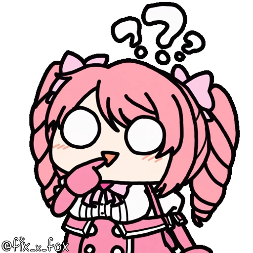 ❓ Стикер «Mahou Shoujo ni Akogarete» для Telegram