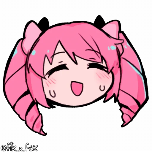 😄 Стикер «Mahou Shoujo ni Akogarete» для Telegram
