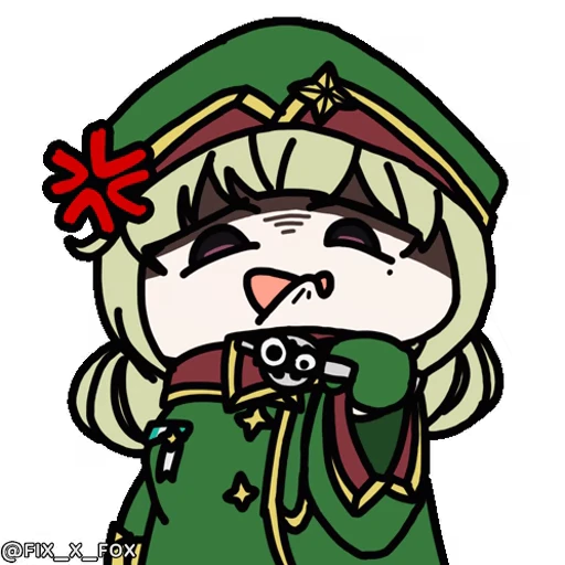 💢 Стикер «Mahou Shoujo ni Akogarete» для Telegram