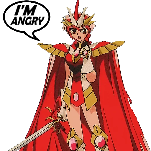 😡 Стикер «MAGIC KNIGHT RAYEARTH» для Telegram