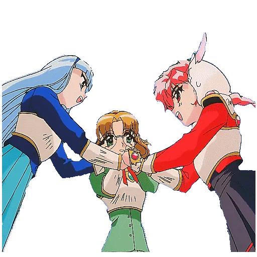 👥 Стикер «MAGIC KNIGHT RAYEARTH» для Telegram
