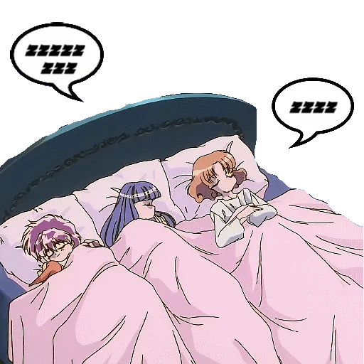 😴 Стикер «MAGIC KNIGHT RAYEARTH» для Telegram