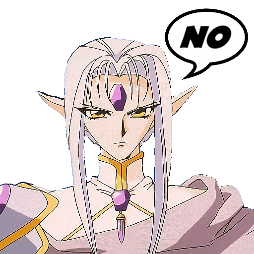 👎 Стикер «MAGIC KNIGHT RAYEARTH» для Telegram