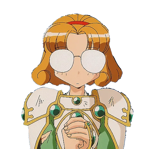 👓 Стикер «MAGIC KNIGHT RAYEARTH» для Telegram