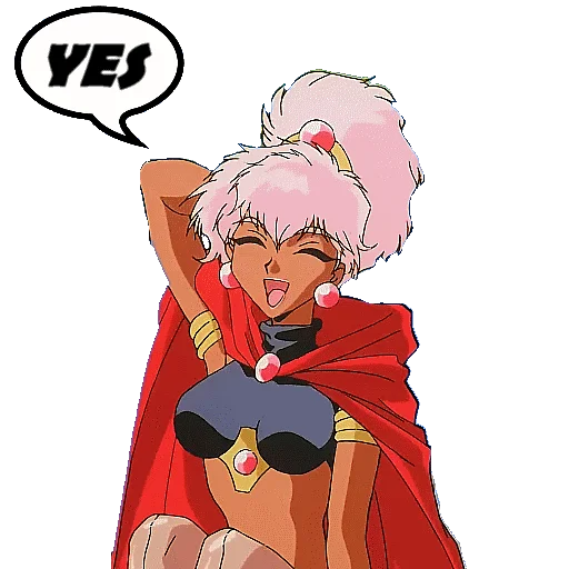 👍 Стикер «MAGIC KNIGHT RAYEARTH» для Telegram