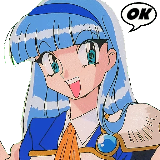 🆗 Стикер «MAGIC KNIGHT RAYEARTH» для Telegram