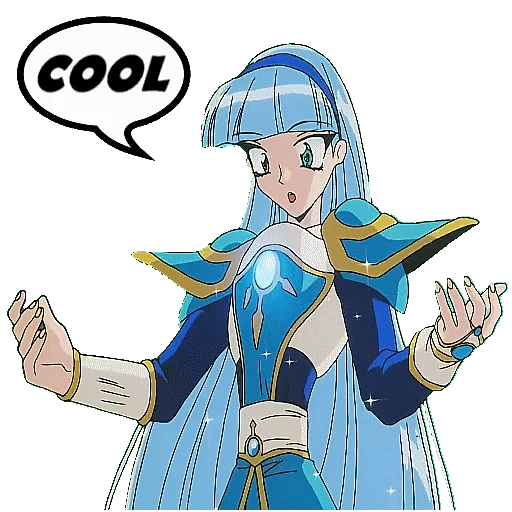 🆒 Стикер «MAGIC KNIGHT RAYEARTH» для Telegram