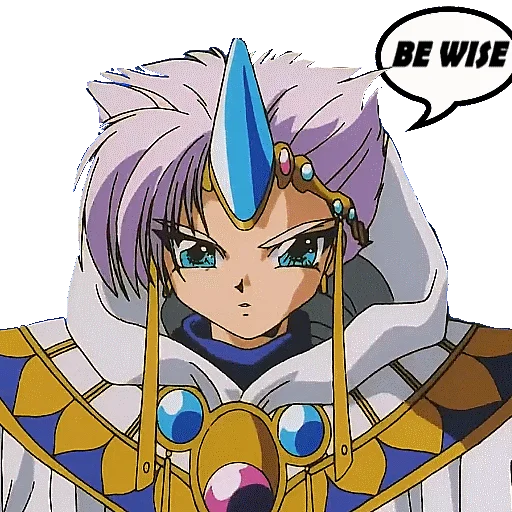 👴 Стикер «MAGIC KNIGHT RAYEARTH» для Telegram