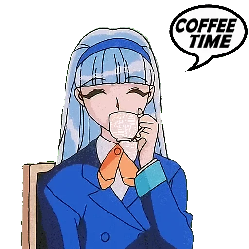 ☕️ Стикер «MAGIC KNIGHT RAYEARTH» для Telegram