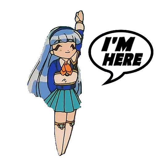 🙋‍♀️ Стикер «MAGIC KNIGHT RAYEARTH» для Telegram