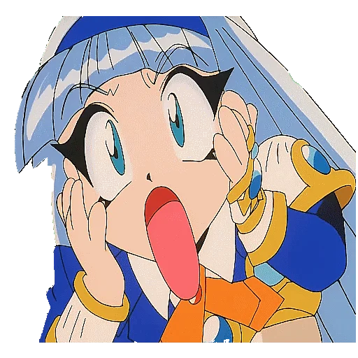 😱 Стикер «MAGIC KNIGHT RAYEARTH» для Telegram