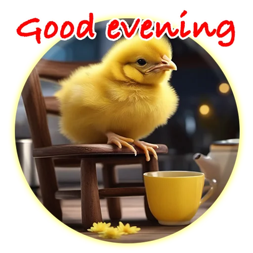🕘 Стикер «Magic Chicken channel» для Telegram