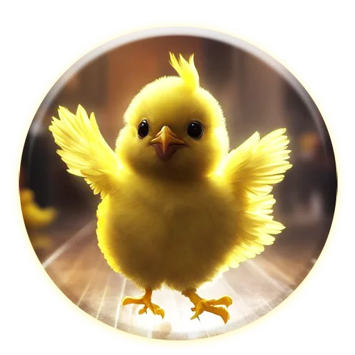 🎉 Стикер «Magic Chicken channel» для Telegram