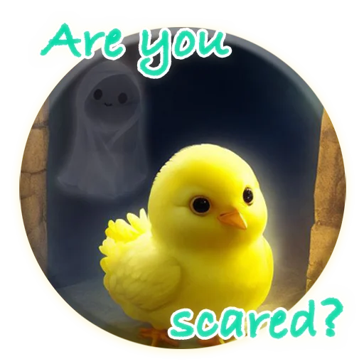 👻 Стикер «Magic Chicken channel» для Telegram