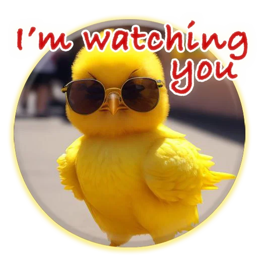 👮‍♂ Стикер «Magic Chicken channel» для Telegram