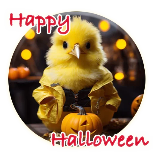 🎃 Стикер «Magic Chicken channel» для Telegram