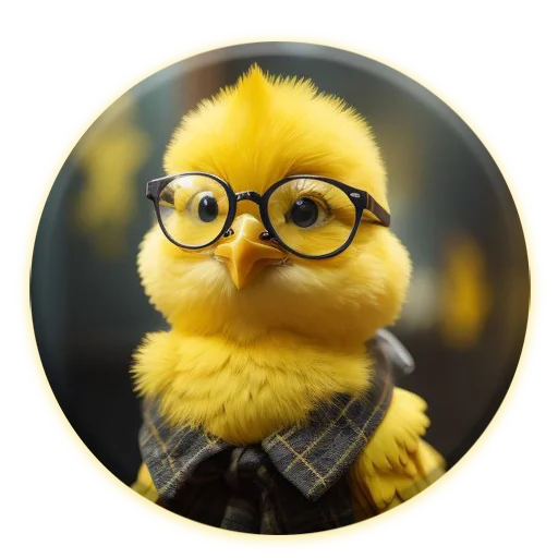 🤓 Стикер «Magic Chicken channel» для Telegram