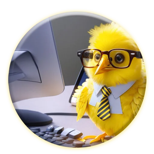 📈 Стикер «Magic Chicken channel» для Telegram