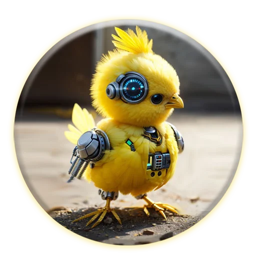 🤖 Стикер «Magic Chicken channel» для Telegram