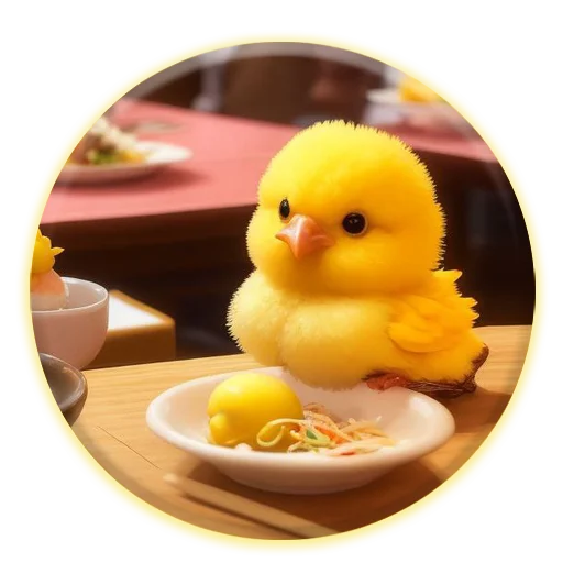 🍝 Стикер «Magic Chicken channel» для Telegram