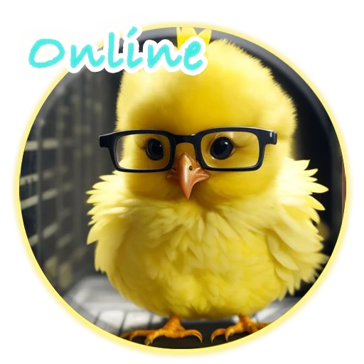 💻 Стикер «Magic Chicken channel» для Telegram