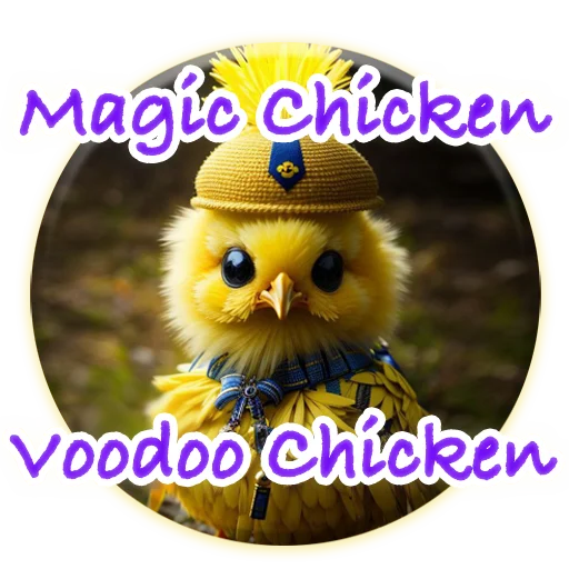 🧿 Стикер «Magic Chicken channel» для Telegram