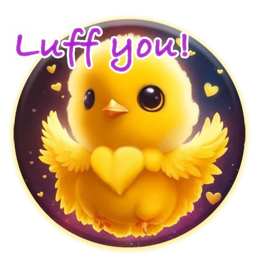 💛 Стикер «Magic Chicken channel» для Telegram