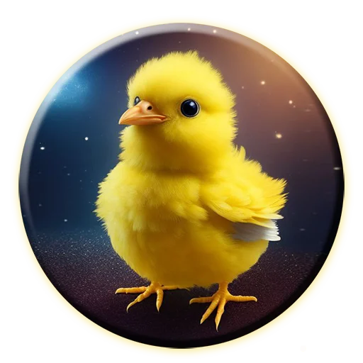 🌏 Стикер «Magic Chicken channel» для Telegram