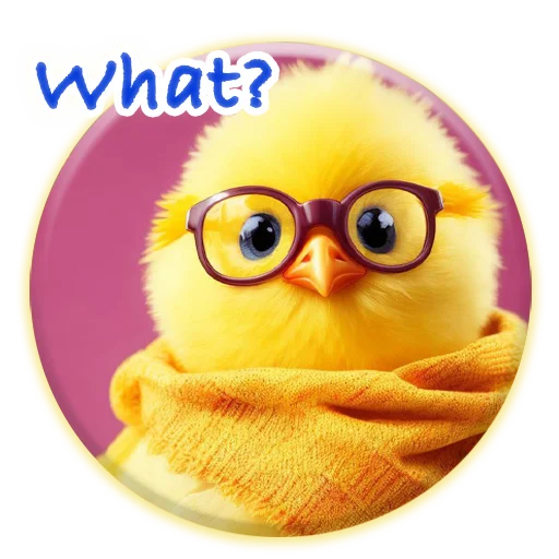🤨 Стикер «Magic Chicken channel» для Telegram