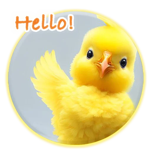 Стикерпак Magic Chicken channel для Telegram