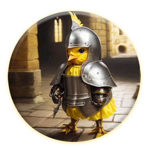 ⚔ Стикер «Magic Chicken channel» для Telegram
