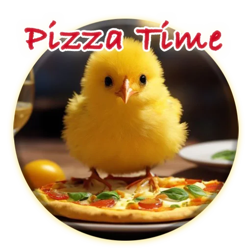 🍕 Стикер «Magic Chicken channel» для Telegram