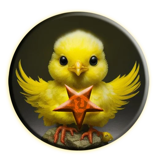 😈 Стикер «Magic Chicken channel» для Telegram