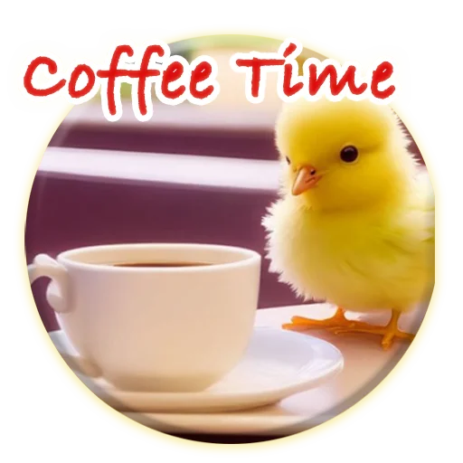☕️ Стикер «Magic Chicken channel» для Telegram