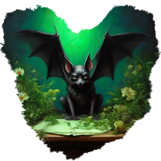 🦇 Стикер «чудотворство» для Telegram