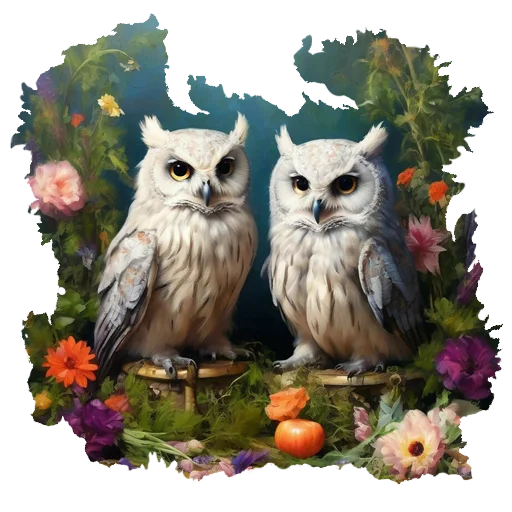 🦉 Стикер «чудотворство» для Telegram