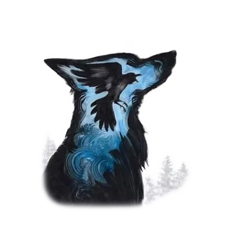 🥳 Стикер «Магия и шаманы» для Telegram