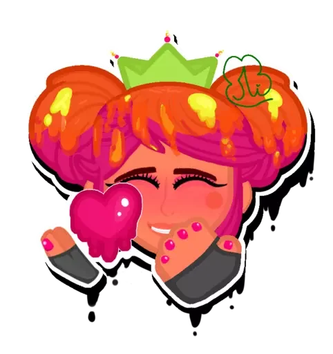 🤭 Стикер «Magma Mandy» для Telegram