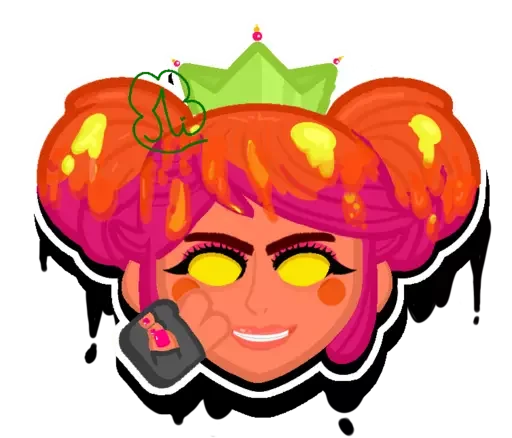 ✌ Стикер «Magma Mandy» для Telegram