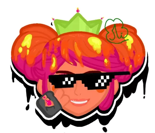 😎 Стикер «Magma Mandy» для Telegram