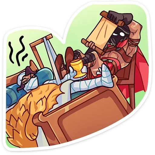 📜 Стикер «Магна» для Telegram