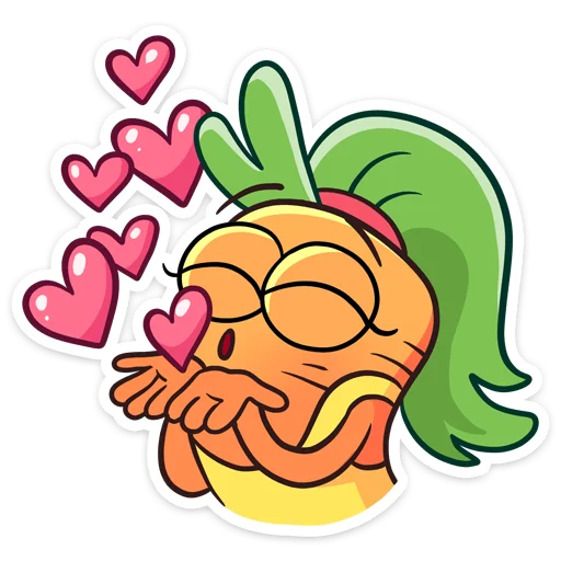 😘 Стикер «Магнит привычек» для Telegram