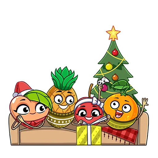 🎄 Стикер «Чудеса в Магните» для Telegram