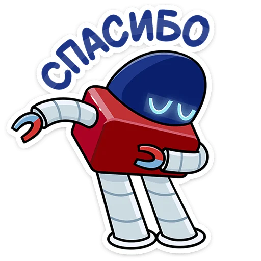 😌 Стикер «Робот М-3000 из Магнита» для Telegram