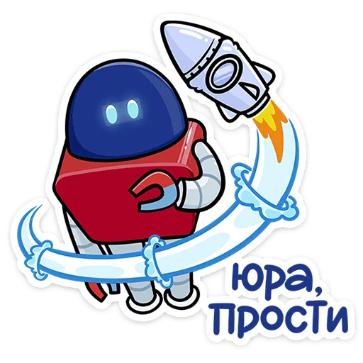 😣 Стикер «Робот М-3000 из Магнита» для Telegram