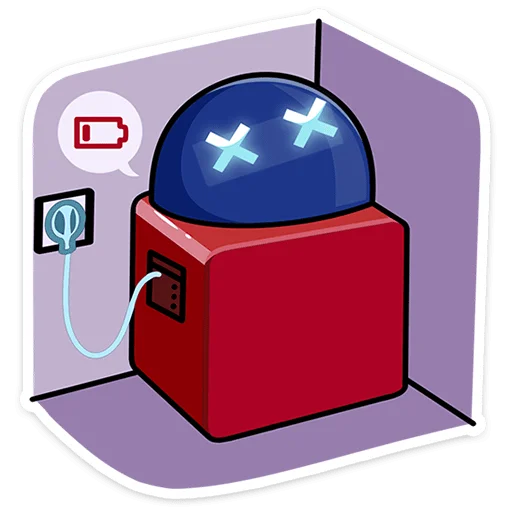 🤖 Стикер «Робот М-3000 из Магнита» для Telegram